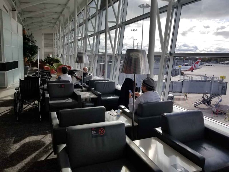 Air Canada Maple Leaf Lounge, foto 11