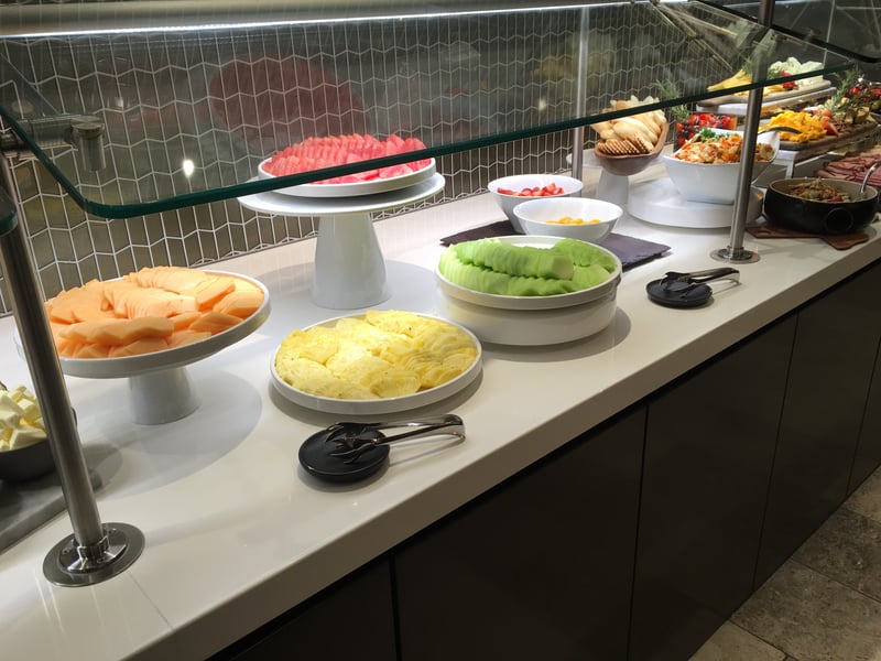 United Airlines Polaris Lounge, foto 8