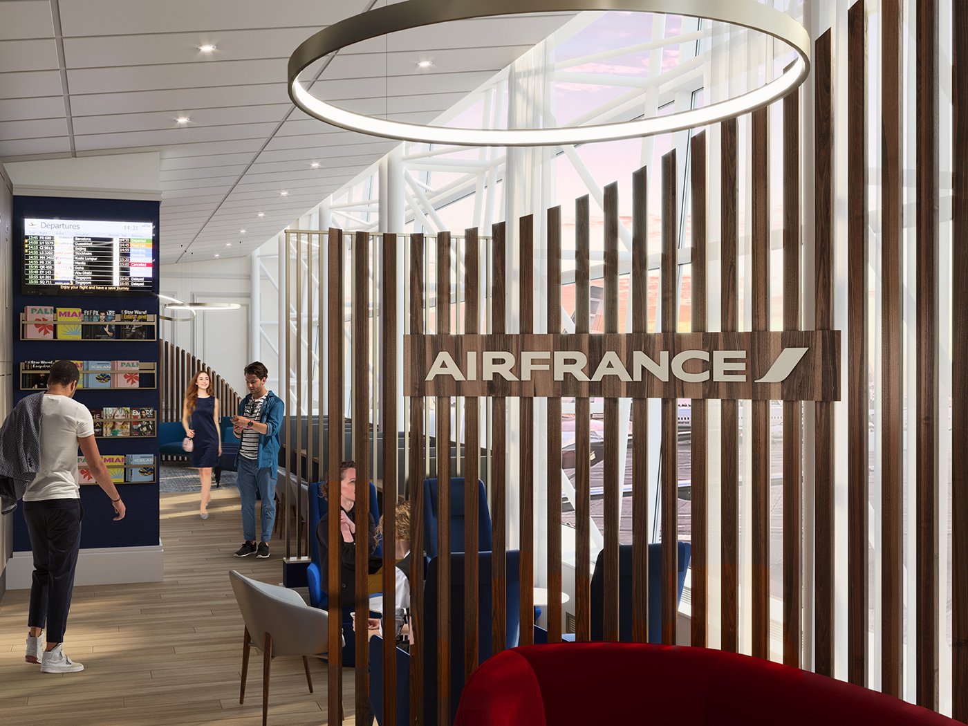 Air France/KLM Lounge operated by Plaza Premium Group, photo 3