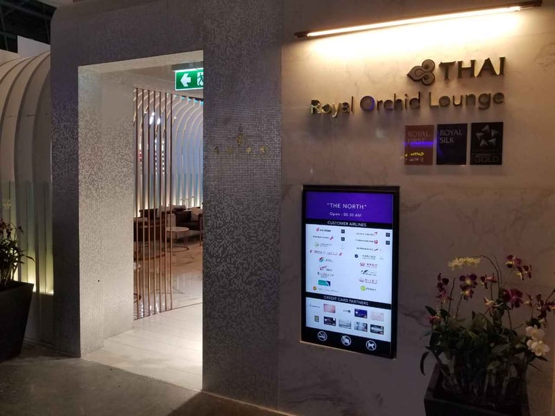 Thai Airways Royal Orchid Lounge, photo 6