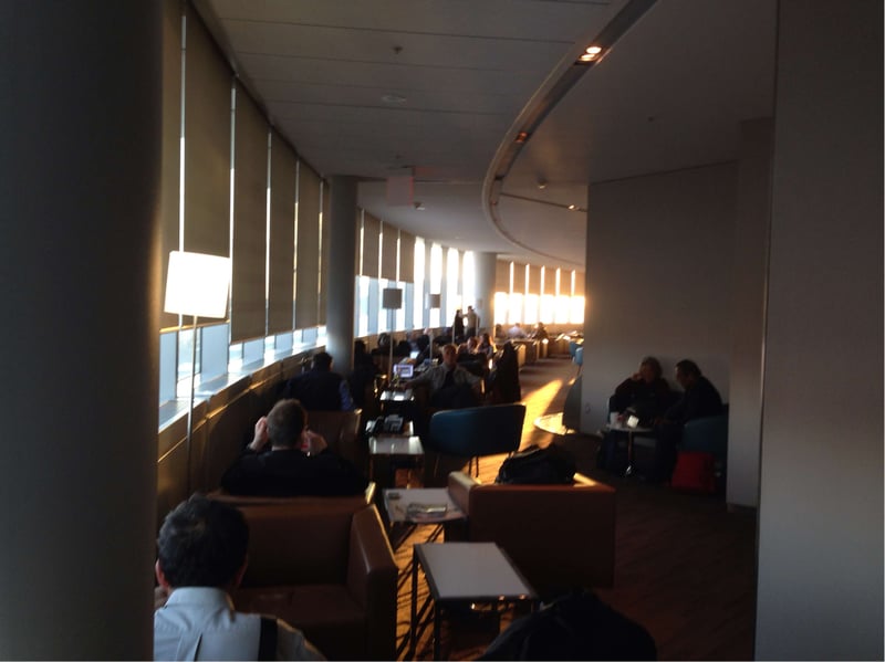 Air Canada Maple Leaf Lounge, foto 4