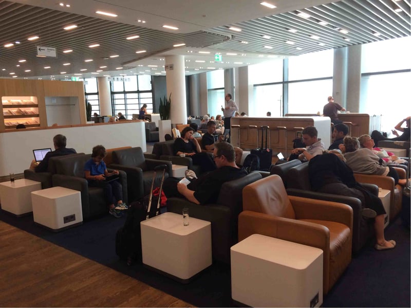 Lufthansa Business Lounge (Schengen, Gate A13), photo 6