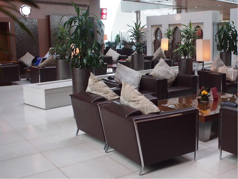 Emirates First Class Lounge, foto 3