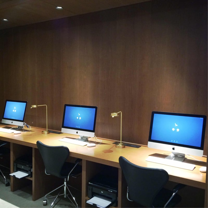 Cathay Pacific First and Business Class Lounge, photo 9