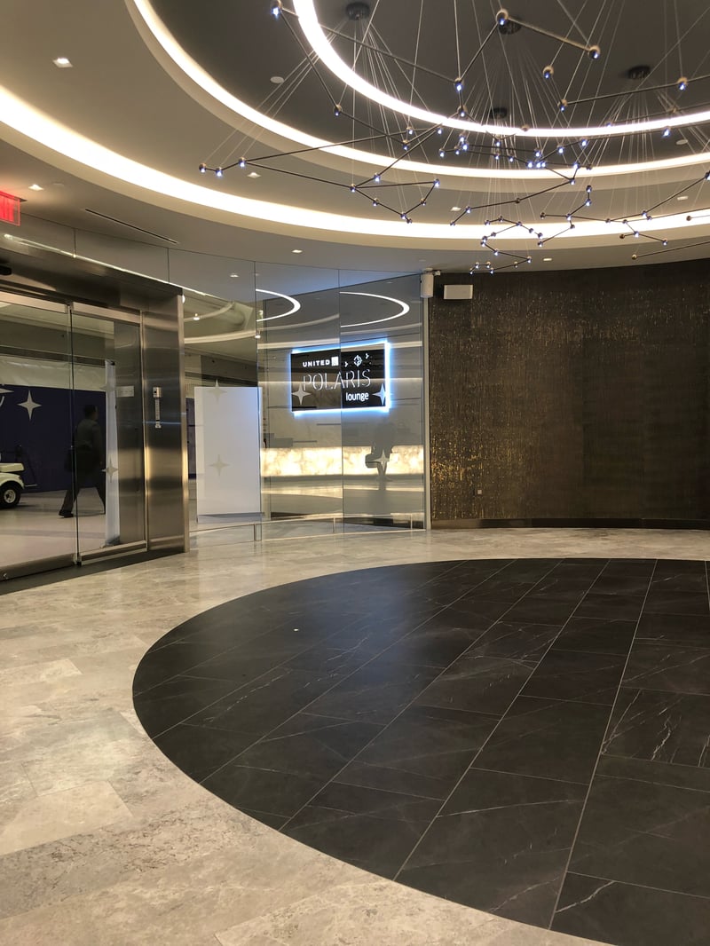 United Airlines Polaris Lounge, foto 6