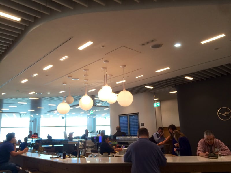 Lufthansa Business Lounge (Schengen, Gate A13), photo 7