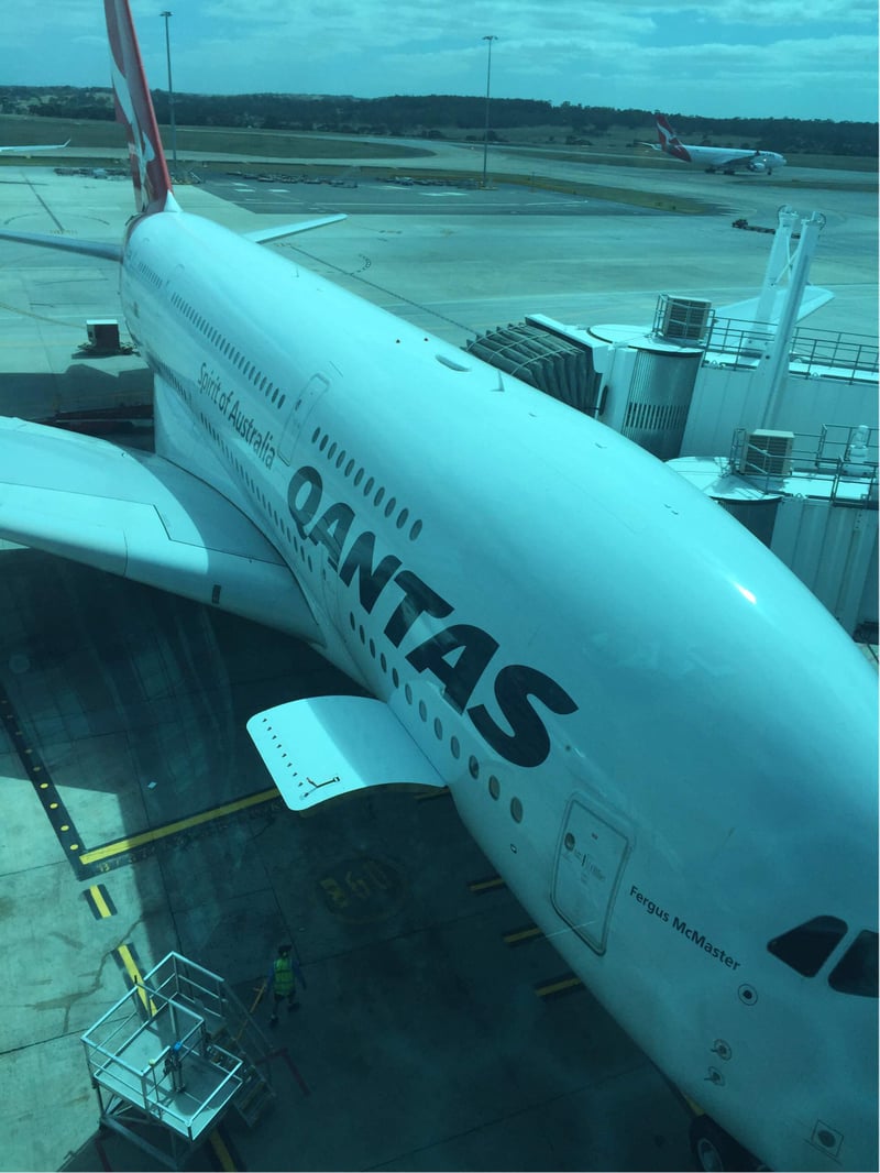 Qantas Airways International First Lounge, foto 2