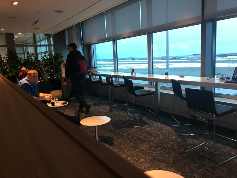 Air Canada Maple Leaf Lounge, foto 3