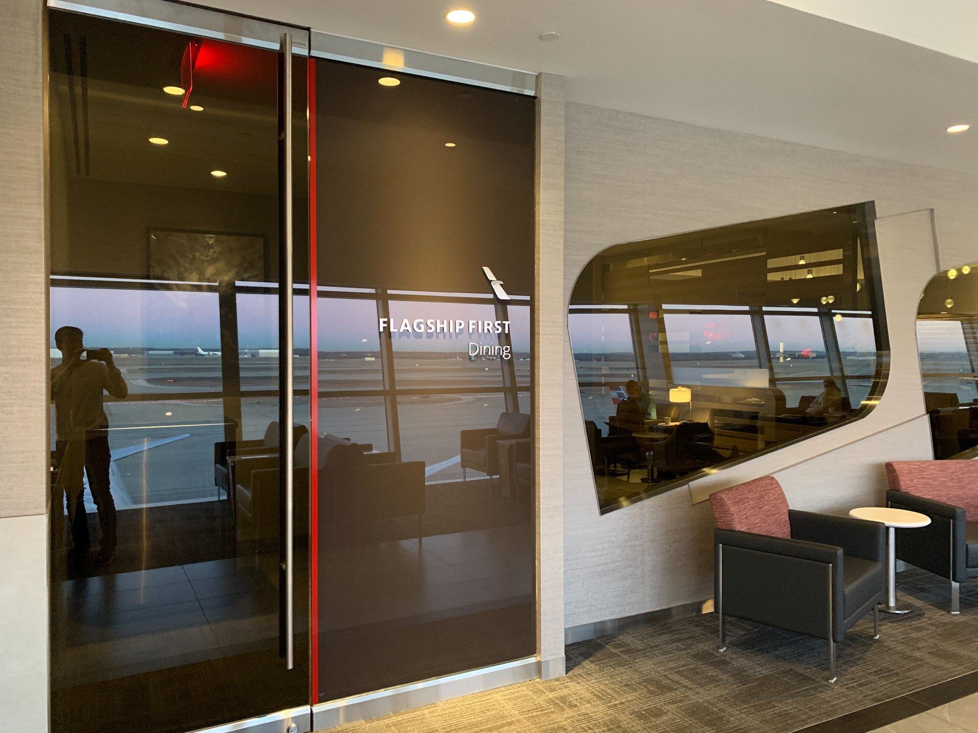 American Airlines Flagship First Dining, foto 7