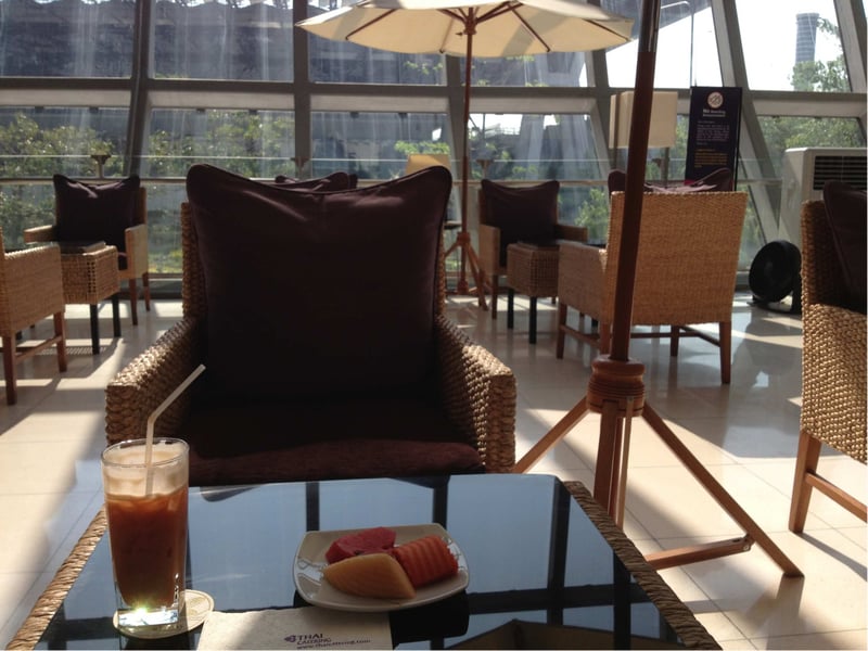 Thai Airways Royal Silk Lounge (Domestic), foto 12