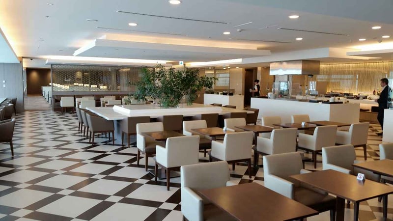 Japan Airlines JAL First Class Lounge, foto 4