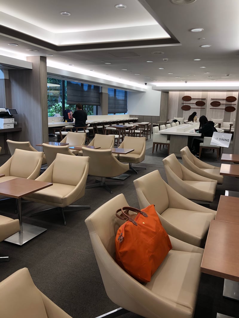 Japan Airlines JAL Sakura Lounge / American Airlines Admirals Club, foto 10