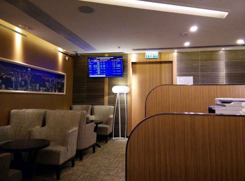 Hong Kong Airlines VIP Lounge (Club Bauhinia), foto 11