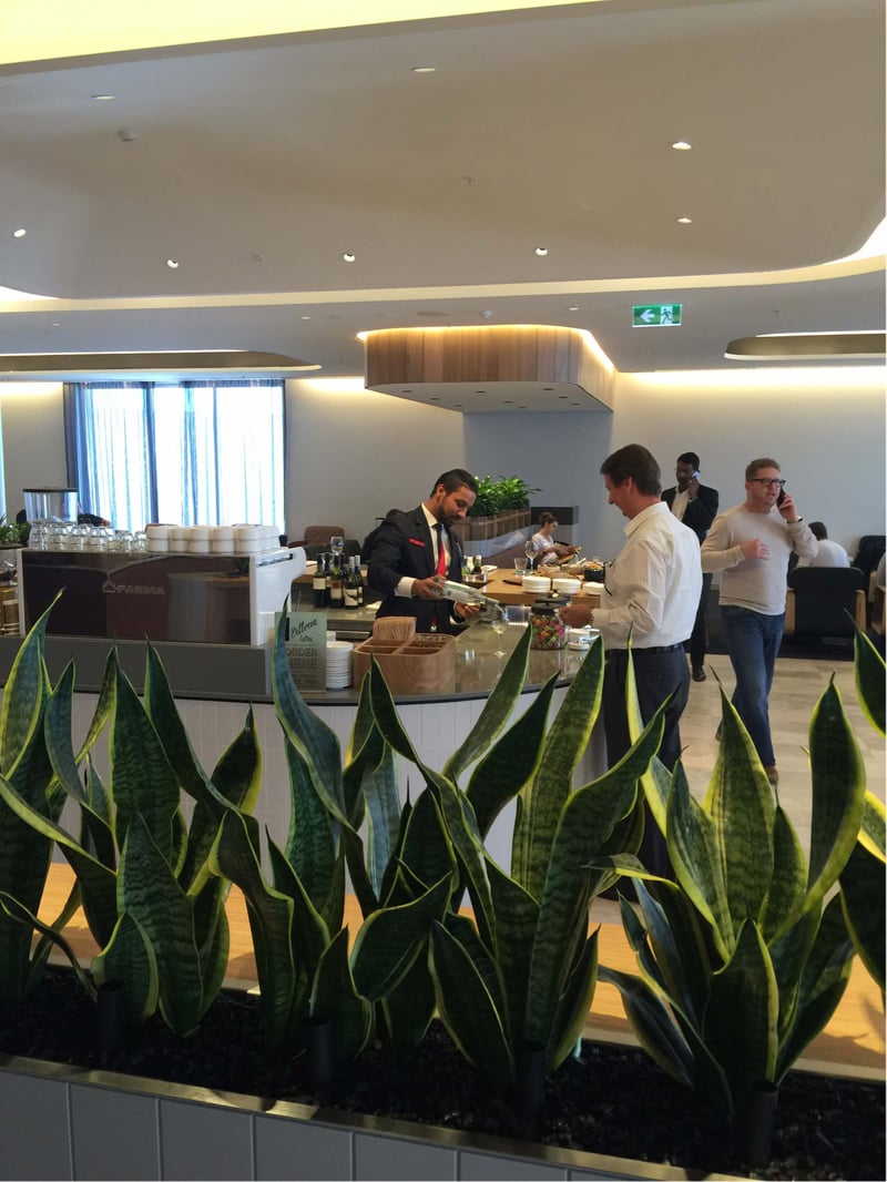 Qantas Airways Domestic and International Business Lounge, foto 4