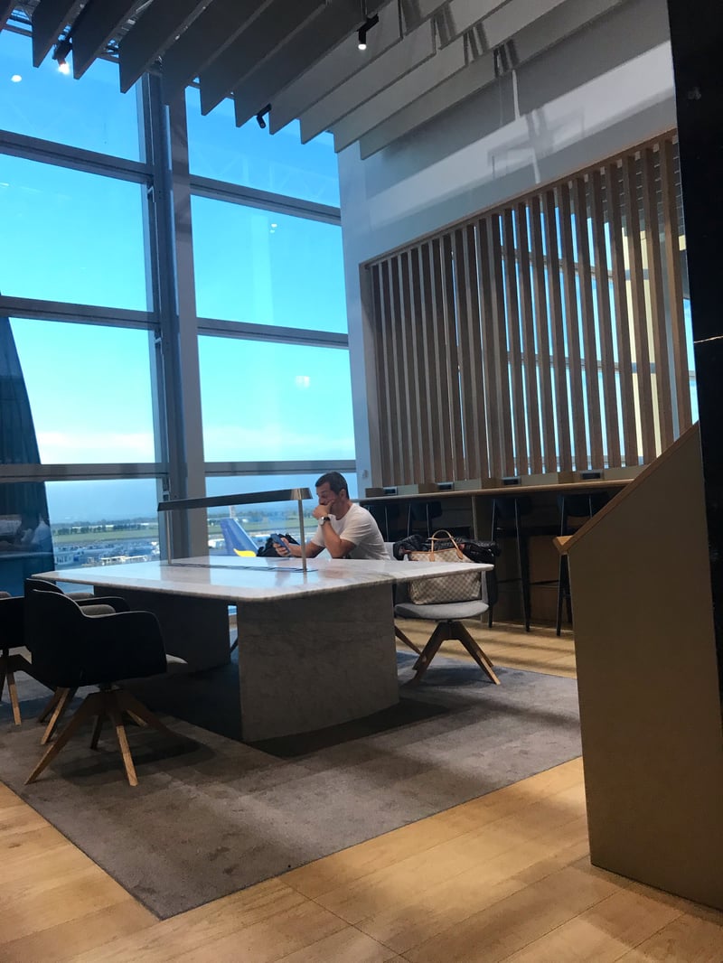 British Airways Lounge, foto 7