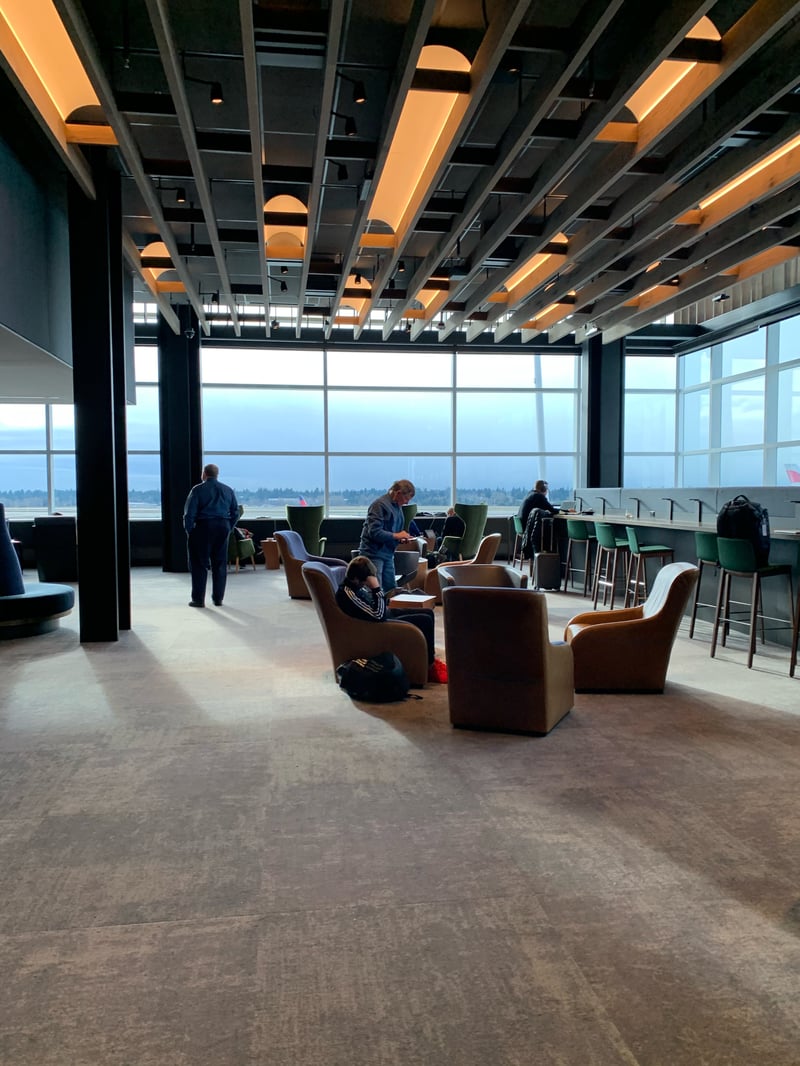 Alaska Airlines Alaska Lounge, photo 8