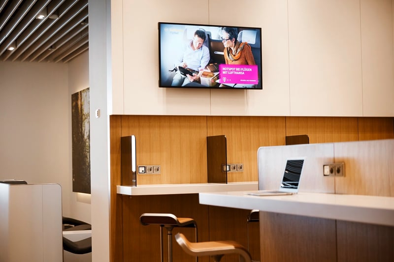 Lufthansa Business Lounge (Schengen), foto 4