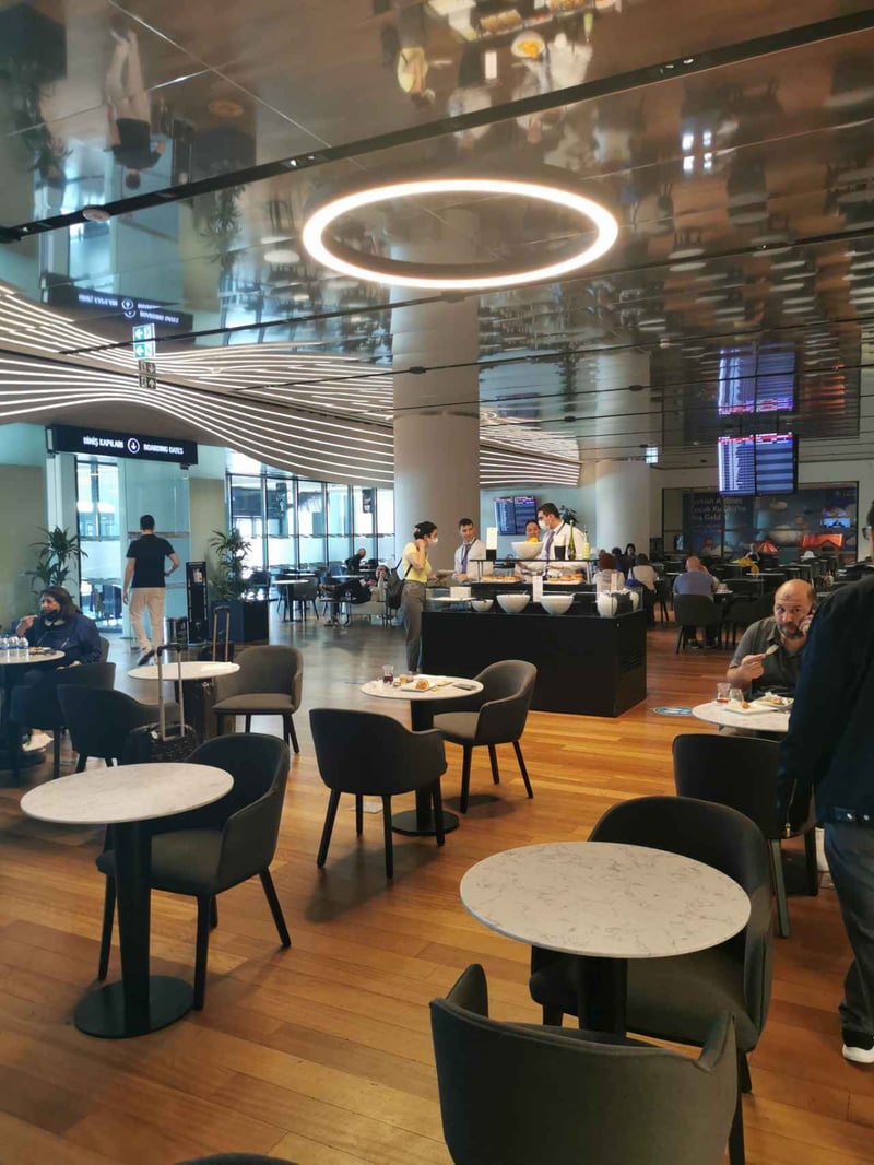 Turkish Airlines Lounge Domestic, foto 4
