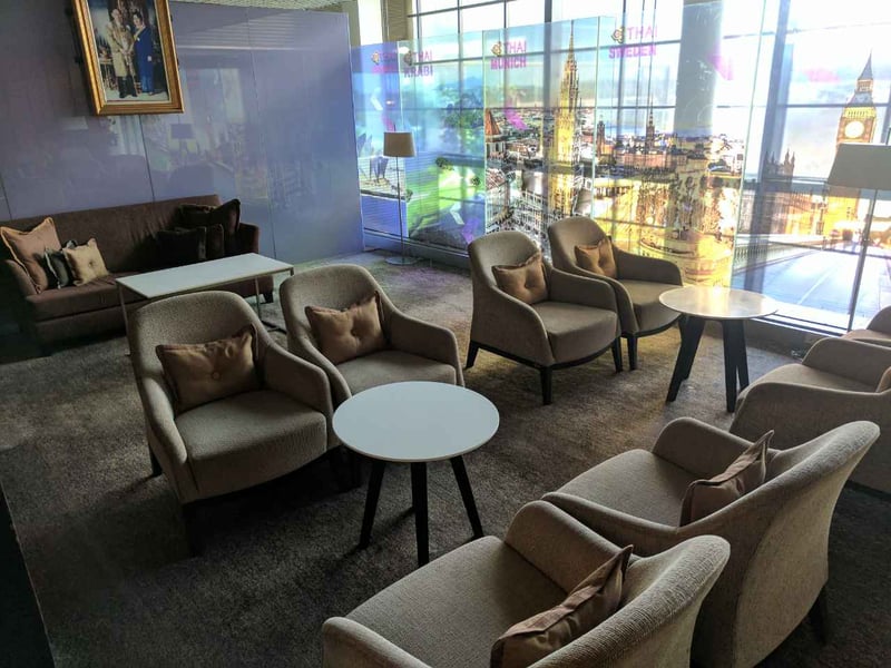Thai Airways Royal Silk Lounge, foto 2