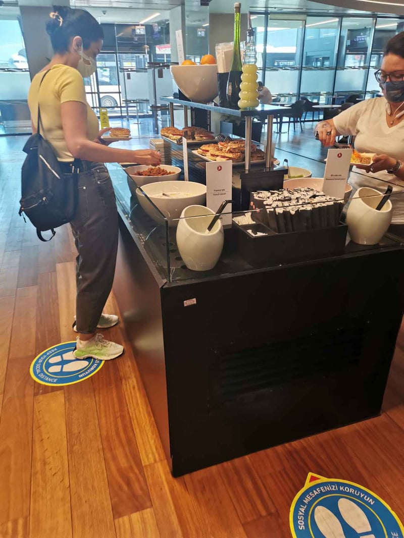 Turkish Airlines Lounge Domestic, foto 2
