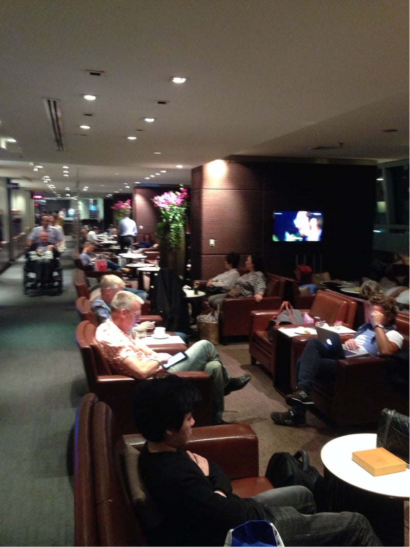 Thai Airways Royal Silk Lounge, foto 2