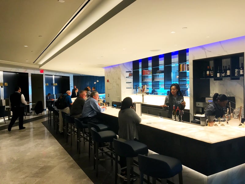 United Airlines Polaris Lounge, foto 2