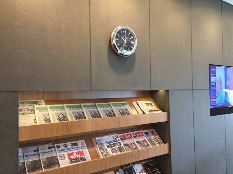 Cathay Pacific First and Business Class Lounge, foto 11