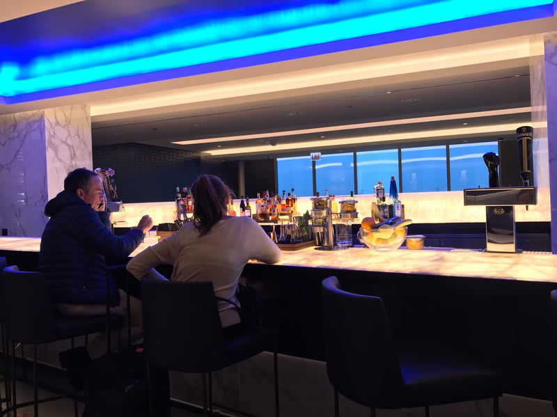 United Airlines Polaris Lounge (Temporarily Closed), foto 12