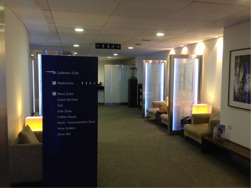 British Airways Galleries Club Lounge, foto 2