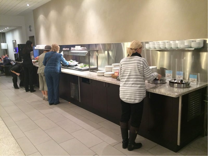 Air Canada Maple Leaf Lounge, foto 4