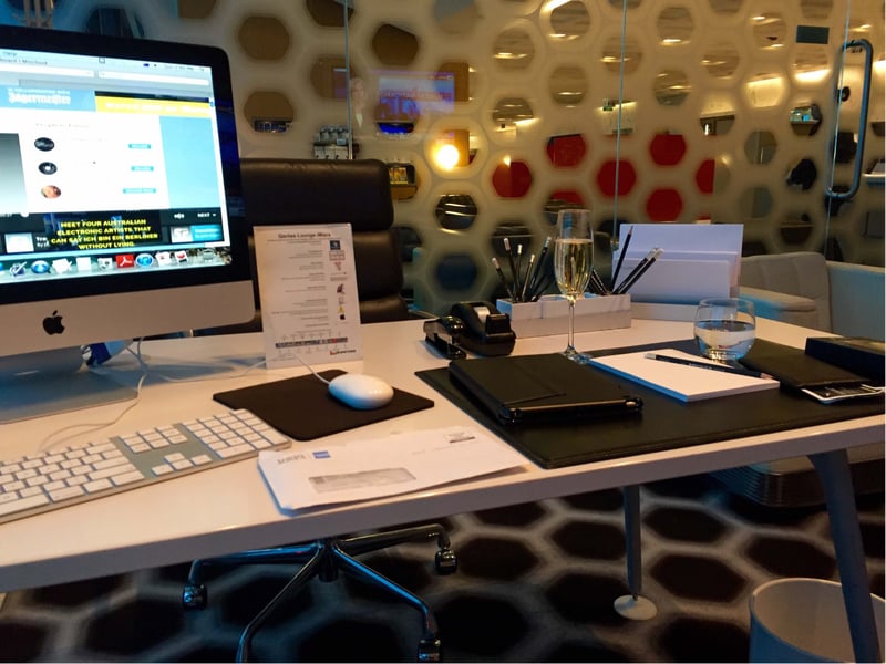 Qantas Airways International First Lounge, foto 11