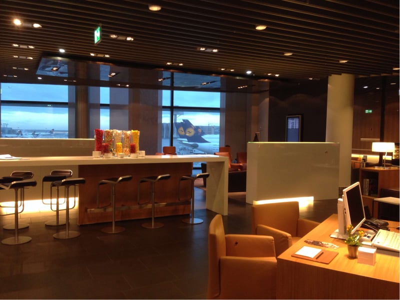 Lufthansa First Class Lounge (Schengen), foto 1