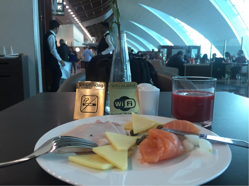 The Emirates Business Class Lounge, photo 11