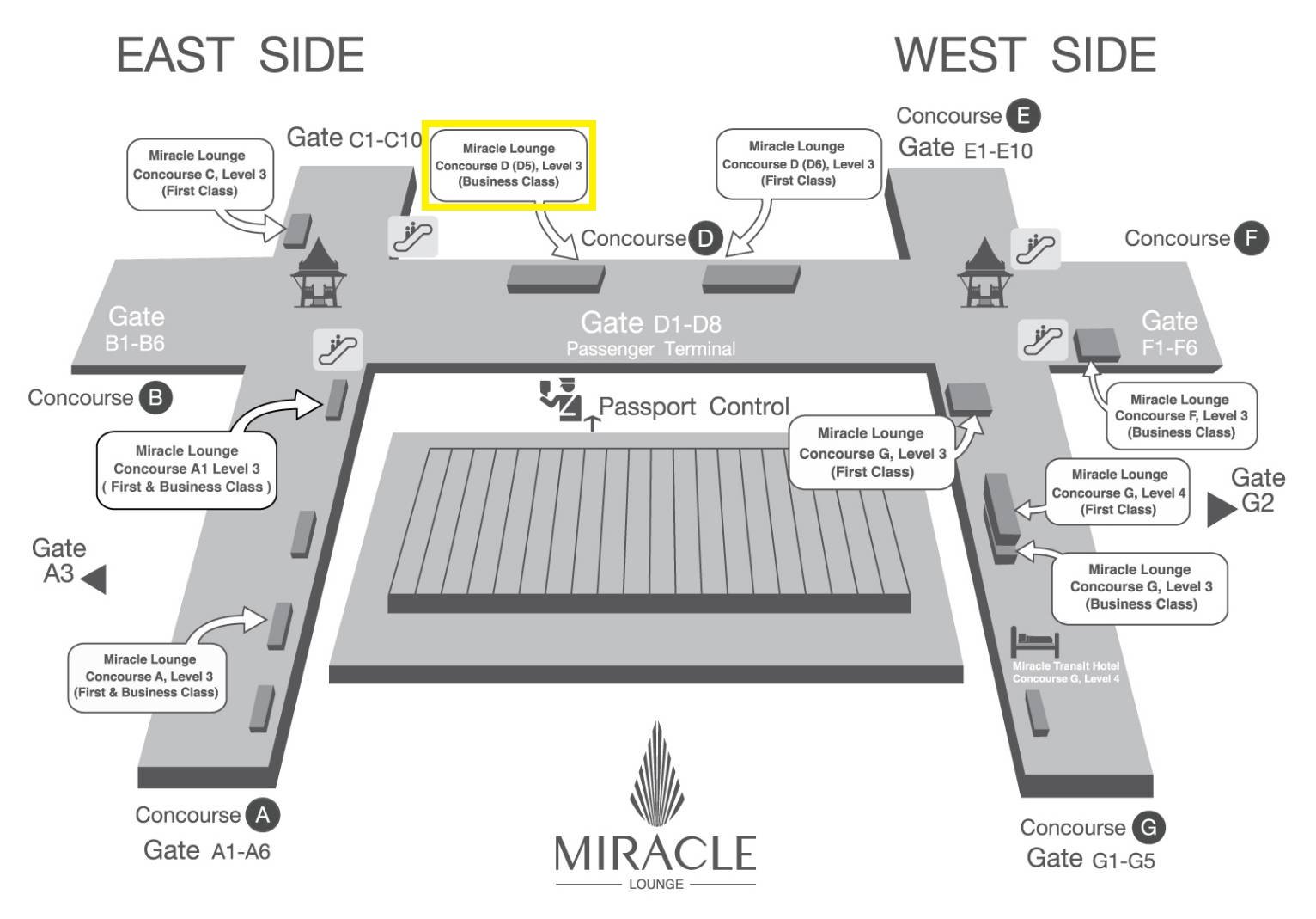 Miracle Business Class Lounge, foto 10