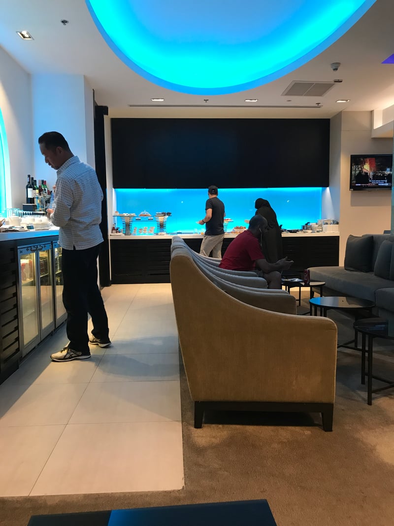Oman Air First and Business Class Lounge, foto 10