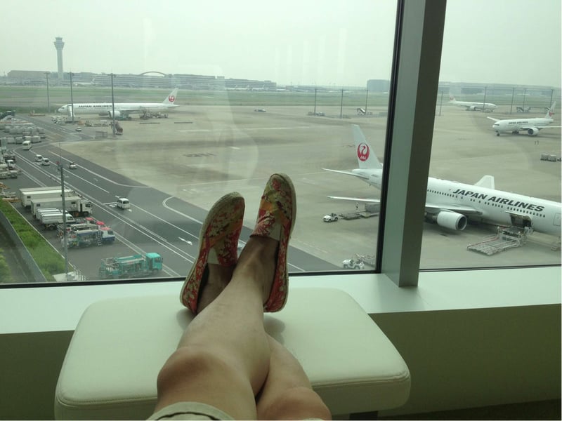 Japan Airlines JAL Sakura Lounge, foto 12